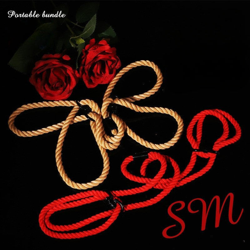 SM Binding Rope Manufacturers Sex Toys Adult Toys Cotton Rope Handcuffs Props Bondage Alternative Sex Products