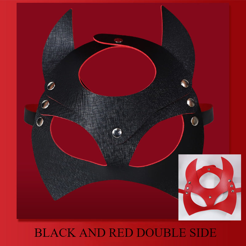 SM Masked Eye Mask Role Playing Props Couple Auxiliary Sex Products Adult Sex Toys Performance Mask