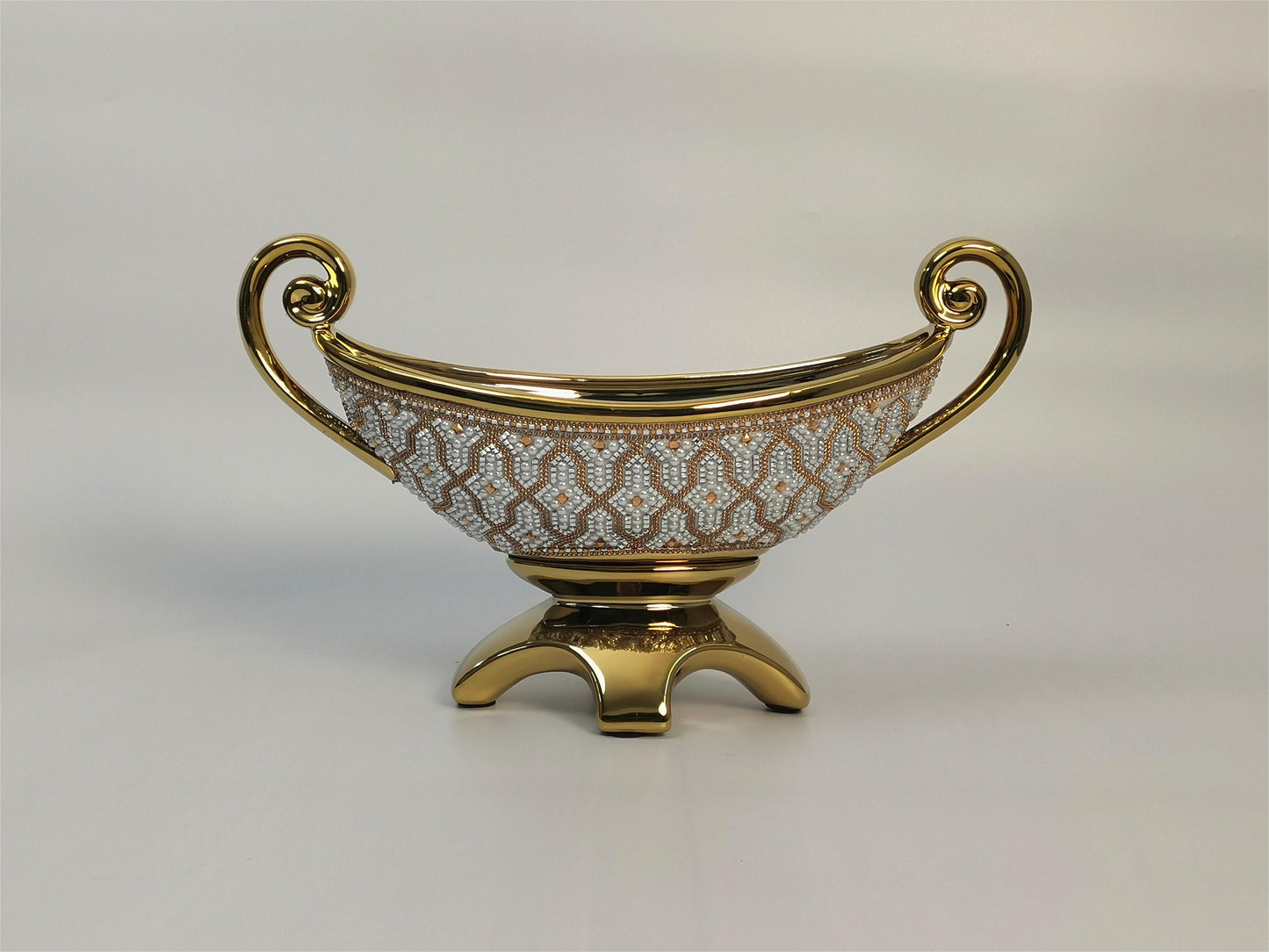 Luxury Golden Decor Set-Decorative Bowl