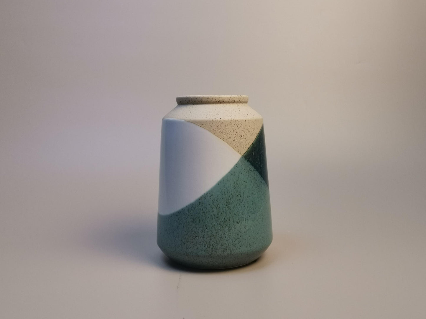 Modern Artisan Forest Green Vases