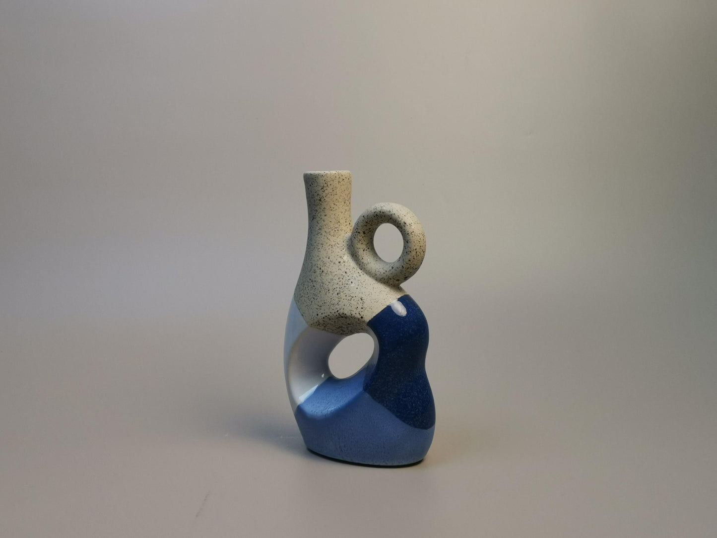 Modern Artisan Teal Vases