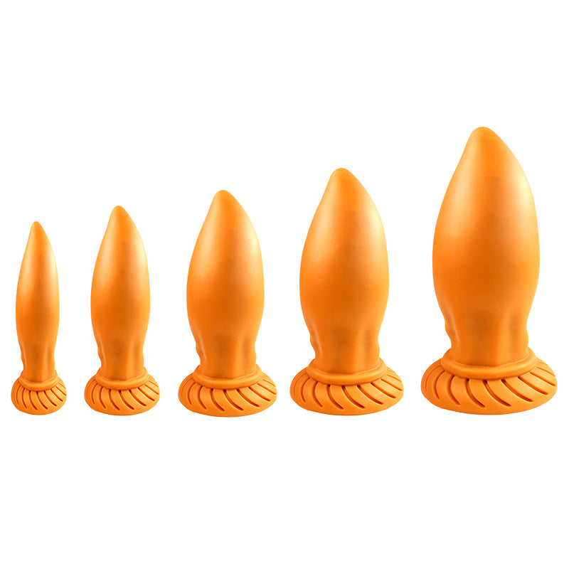 Silicone Bead Backyard Anal Plug Tail Toy Masturbation Appliance Adult Sex Toys