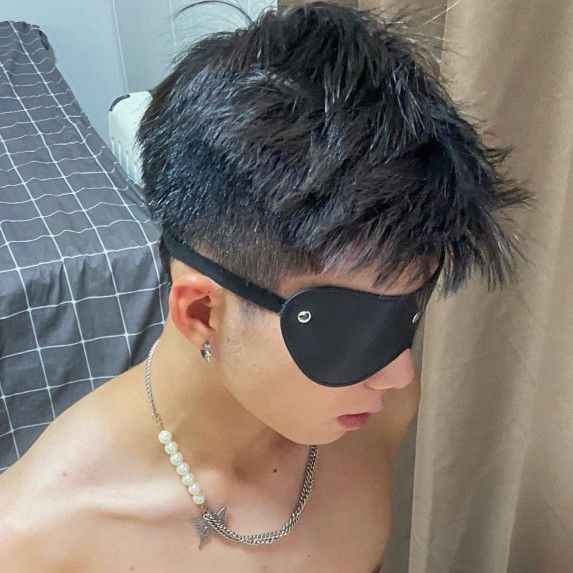 Leather SM Fox Blindfold Ball Cosplay Couple Game Mask PU Sex Mask Wholesale