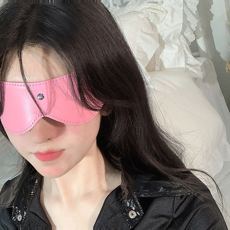 Leather SM Fox Blindfold Ball Cosplay Couple Game Mask PU Sex Mask Wholesale