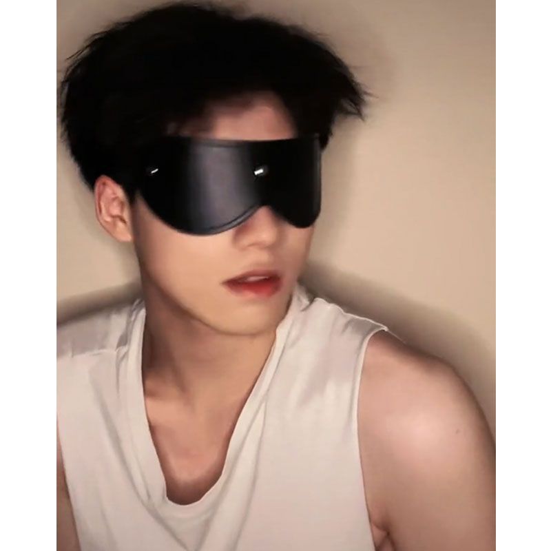 Leather SM Fox Blindfold Ball Cosplay Couple Game Mask PU Sex Mask Wholesale