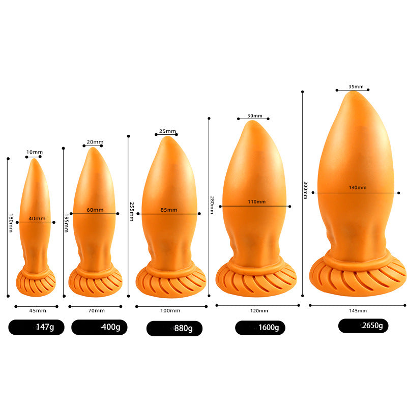Silicone Bead Backyard Anal Plug Tail Toy Masturbation Appliance Adult Sex Toys