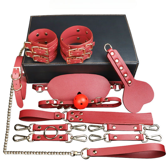 SM Bound Bondage Set Alternative Adult Products SM Timing Handcuffs Couple Sex Toys