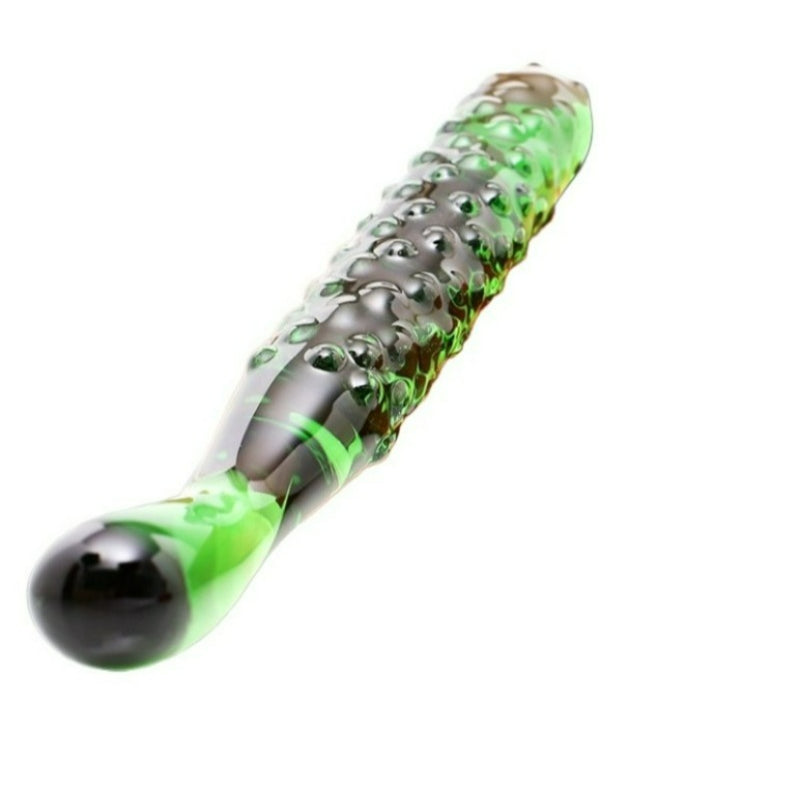 Simulation Transparent Crystal Glass Penis Massage Stick Manual Dildo Gun Machine Female Masturbator Sex Products