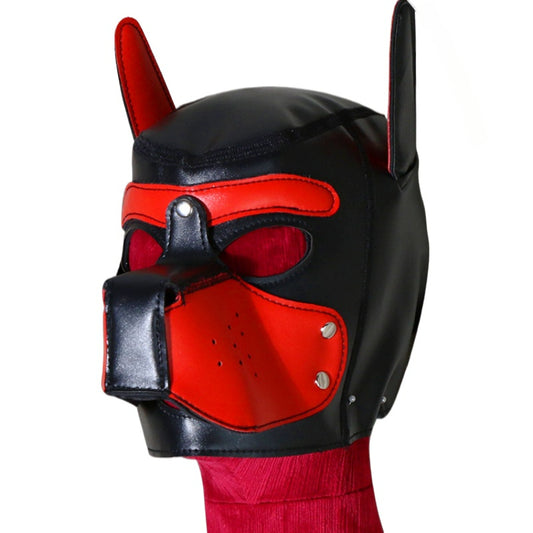 SM Sex Play Dog Head Mask Men and Women Wear Headgear Role Play Adult Sex Products