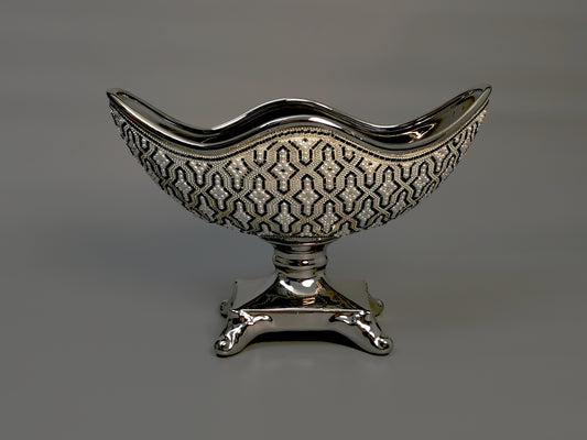 Exquisite Silver Vintage-Decorative Bowl