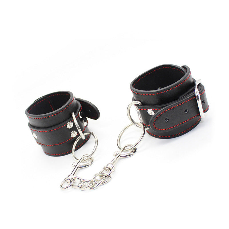 SM Handcuffs Collar Props Bed Bondage Toys Adult Sex Toys