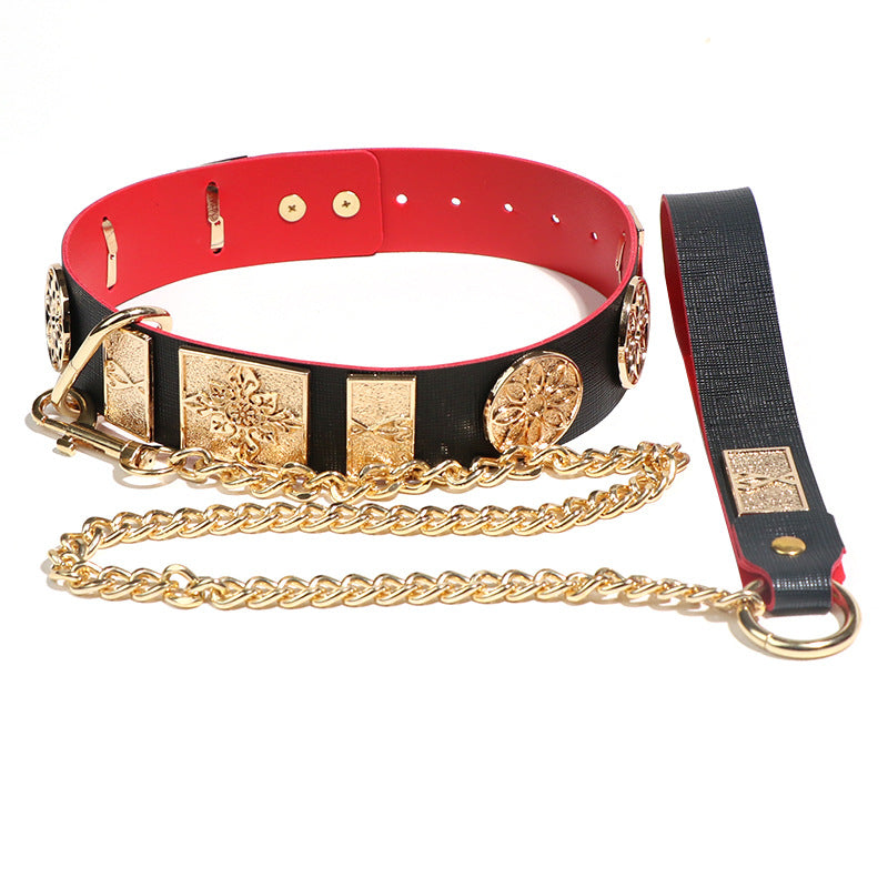 SM Straps Strap Bondage Props Adult Sex Leash Collar