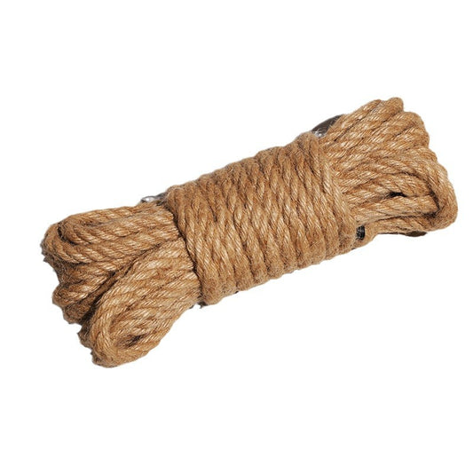 SM Bundled Bondage Fun 5 Meters 10 Meters Hemp Rope Handmade Woven Rope Adult Sex Toys Couple Props